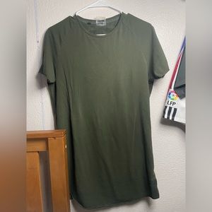 Gymshark Eaze T-shirt Olive Green Men’s Shirt size medium worn by David Laid